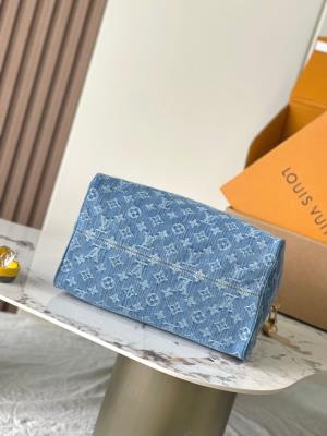 wholesale quality monogram speedy bandouliere denim m14430